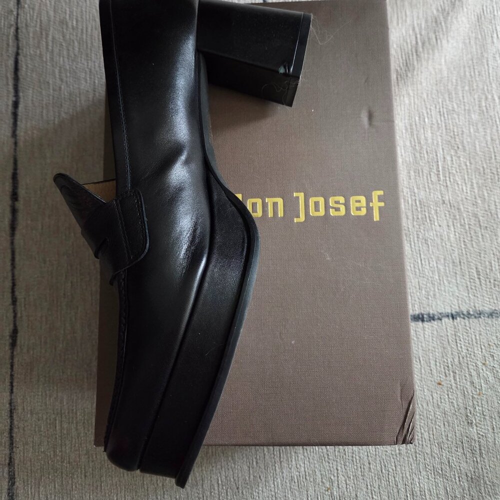Platform penny loafer